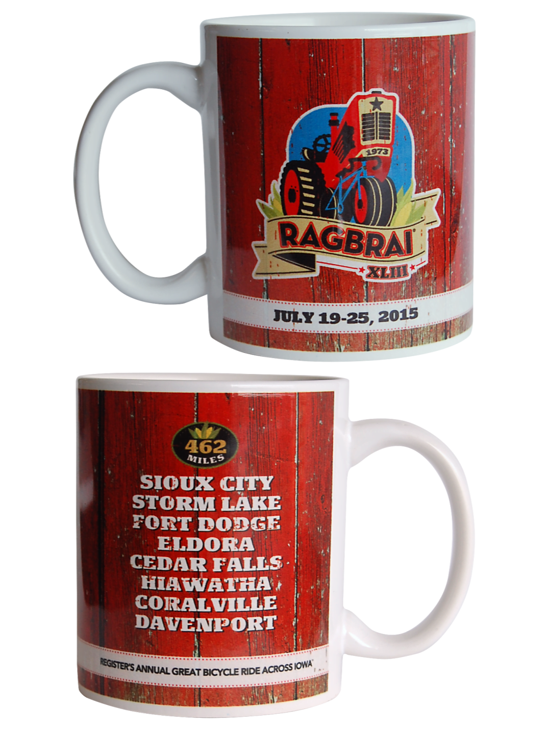 Legacy RAGBRAI Mugs