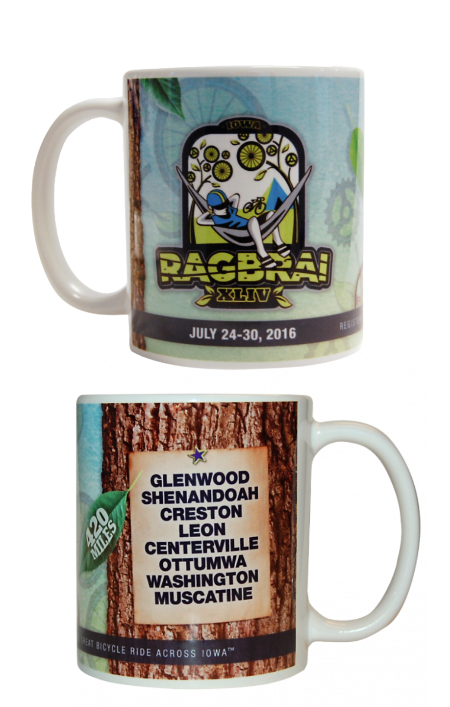 Legacy RAGBRAI Mugs