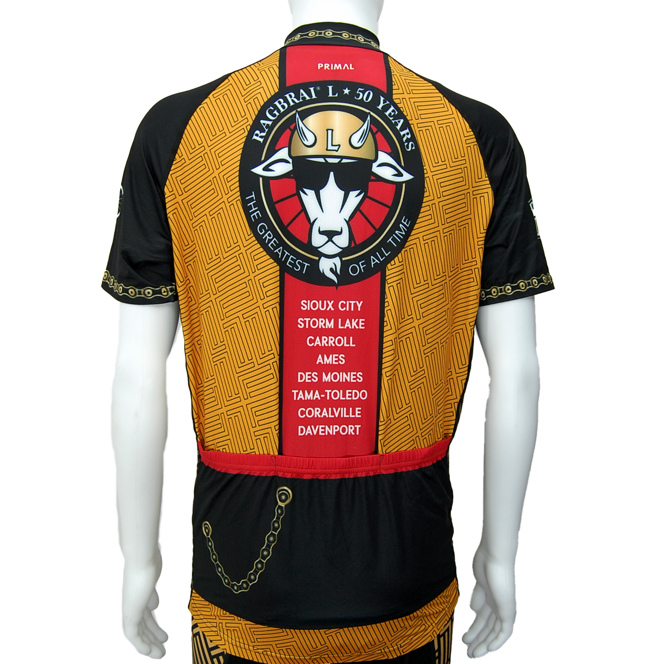 RAGBRAI Men's Sleeved Goat Jersey