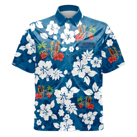 Limited Edition Blue RAGBRAI Hawaiian