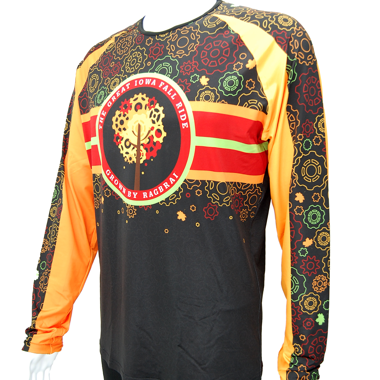 Fall RAGBRAI Active Long Sleeve Tee