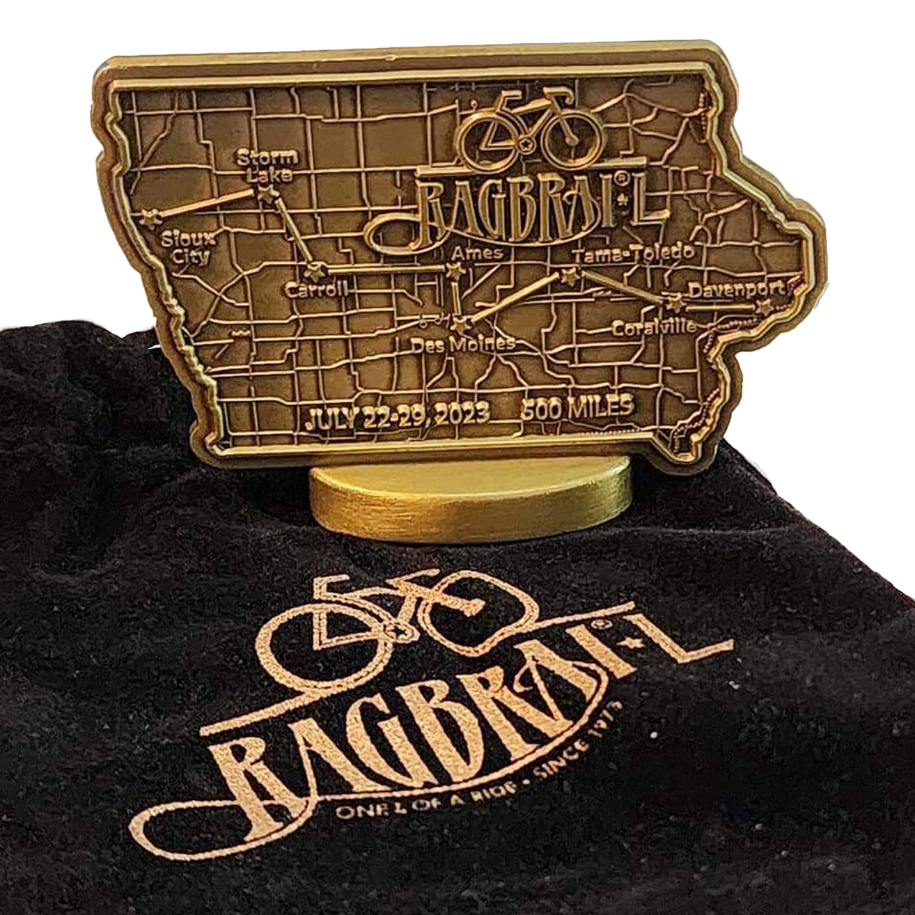 Finisher Token: RAGBRAI L 2023