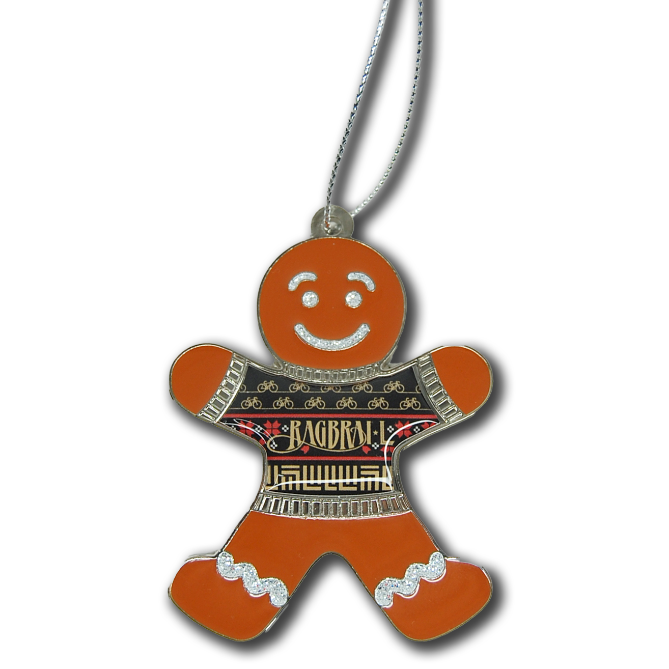 RAGBRAI L Gingie Ornament