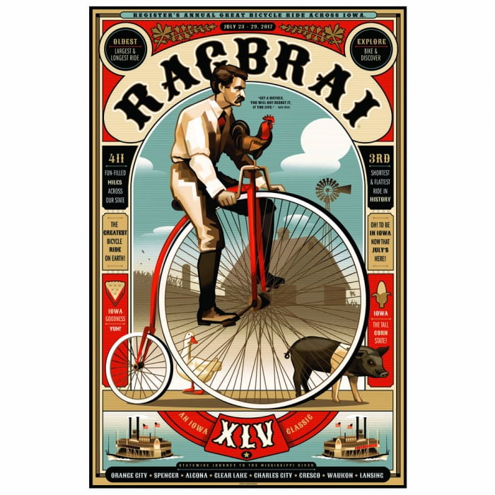 Legacy RAGBRAI Posters