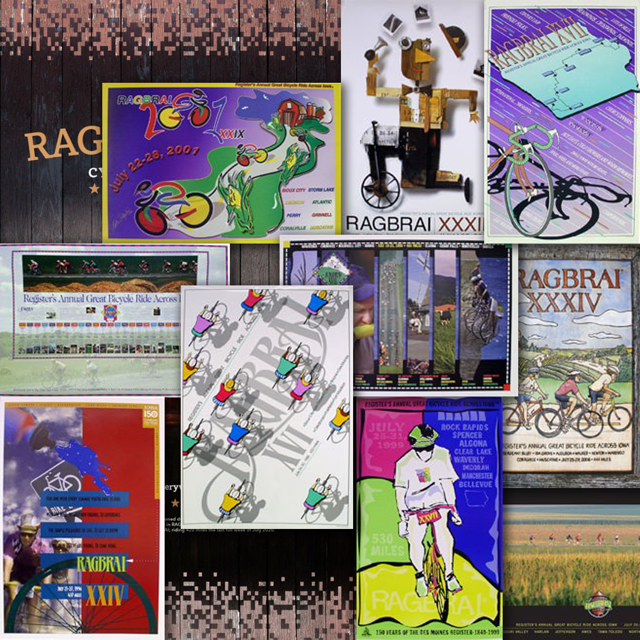 Legacy RAGBRAI Posters