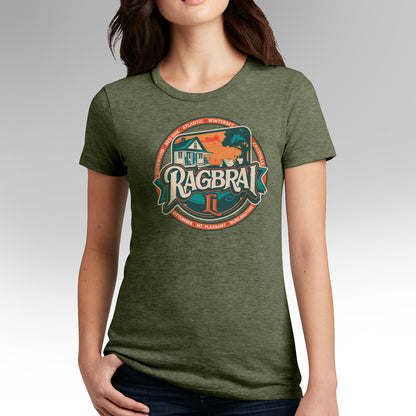 2024 RAGBRAI Town Tee: Women's